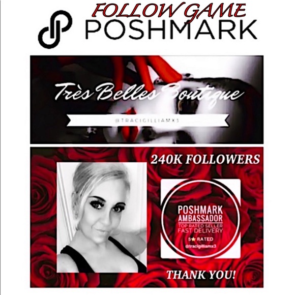 Tres Belles Boutique Other - 2️⃣9️⃣8️⃣K+➖🎯🎉GOAL REACHED➖THANK YOU!❤️ PLEASE LIKE/SHARE/TAG!